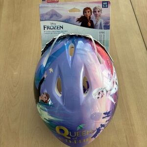 DISNEY FROZEN Child’s Bike Helmet. Age 5-8. BRAND NEW. See Pics for Detail.